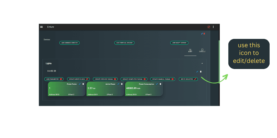 Modbus Device Management