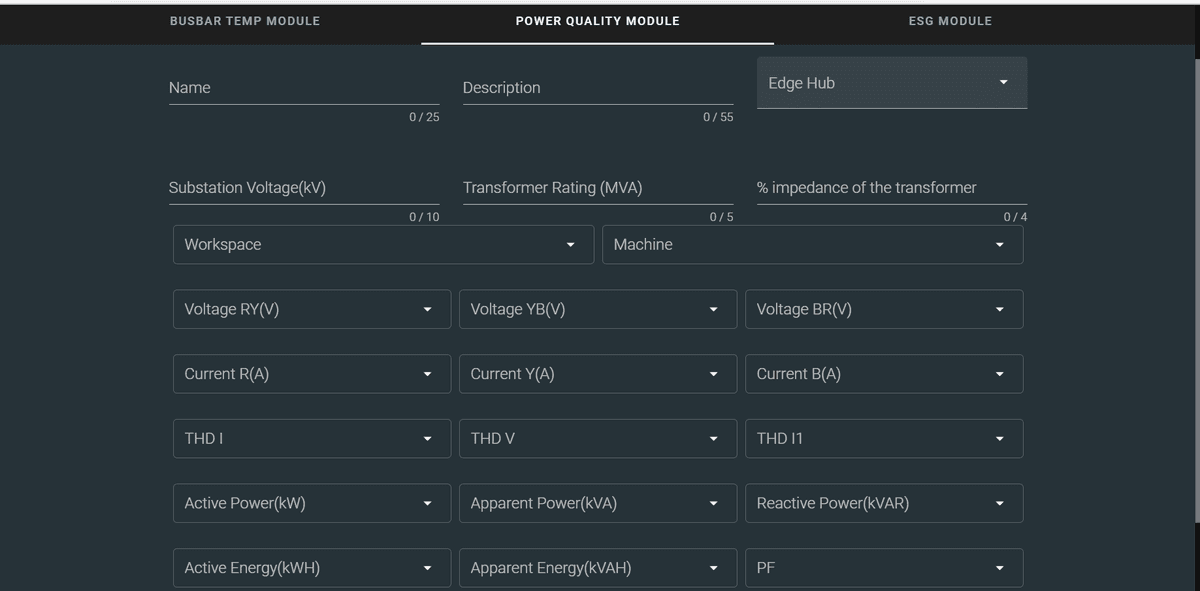 Power Quality Module Creation