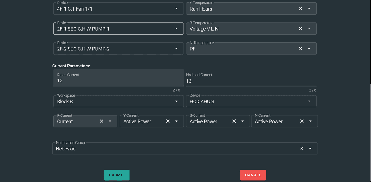 Bus Bar Module Setup