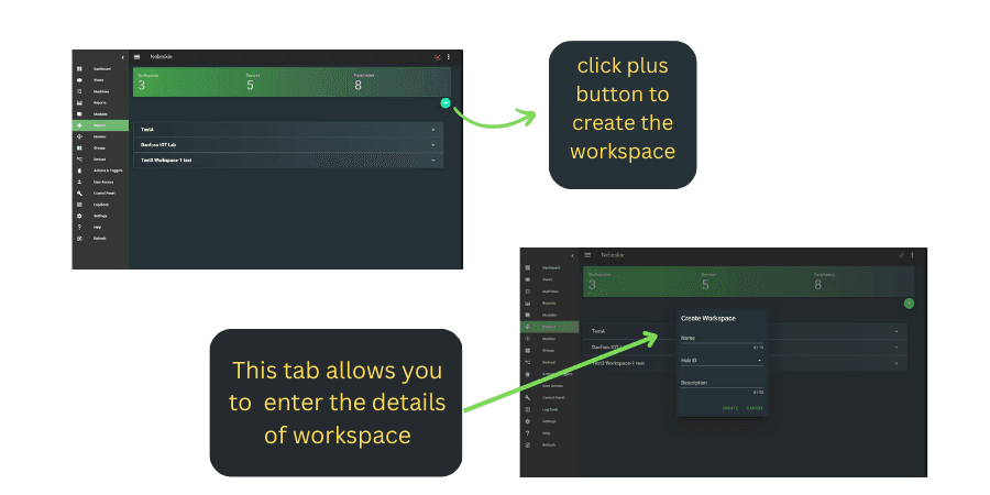 Creating a Workspace